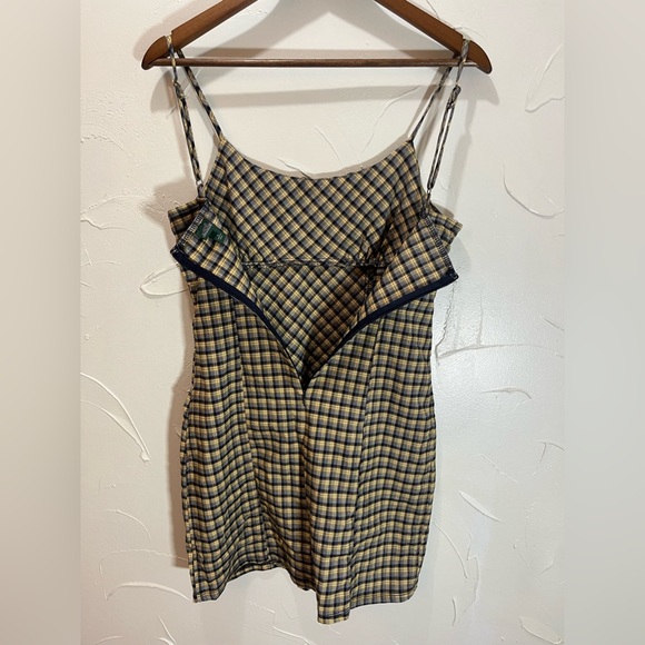 Wild Fable Plaid Babydoll Mini Dress SZ Small - Picture 6 of 13